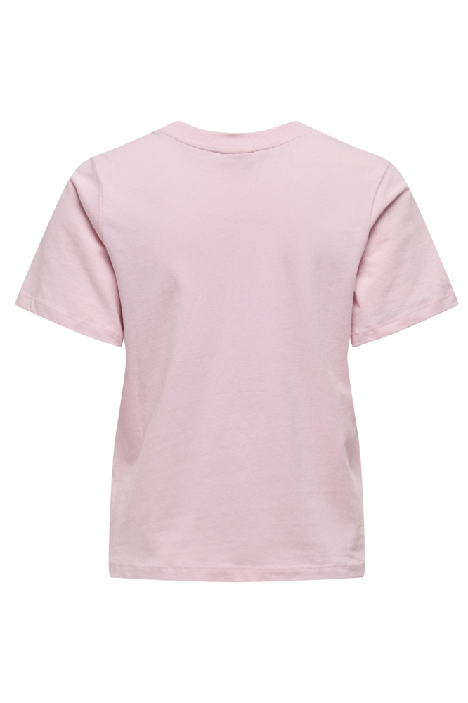 JDYPISA S/S PRINT TOP JRS NOOS 15298612 PARFAIT PINK/BITTERSWEET